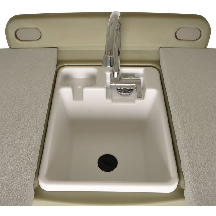 Zenvida Garden Utility Planting Station Outdoor Sink with Hose Hanger